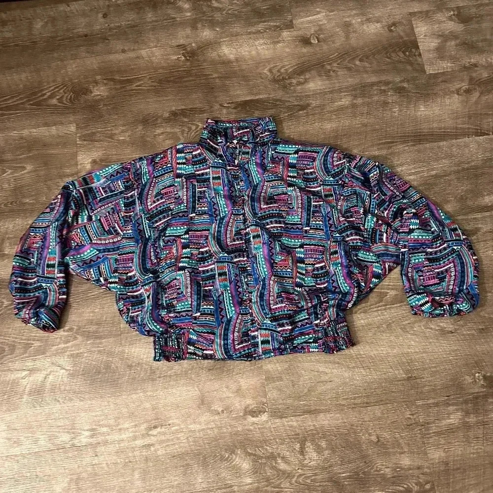 Vintage Tail Tennis Windbreaker Jacket